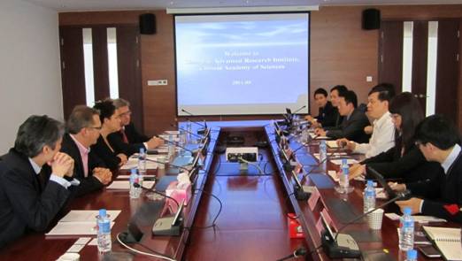 CEO of Macmillan Publishing Group Visited SARI