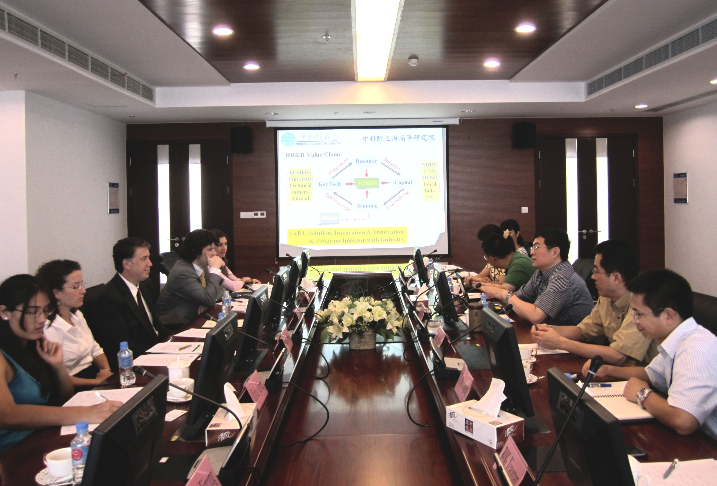 Assistant Administrator for USEPA 's ORD Paul T. Anastas Visited SARI