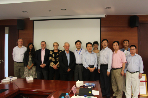 President of Royal Society Visited SARI