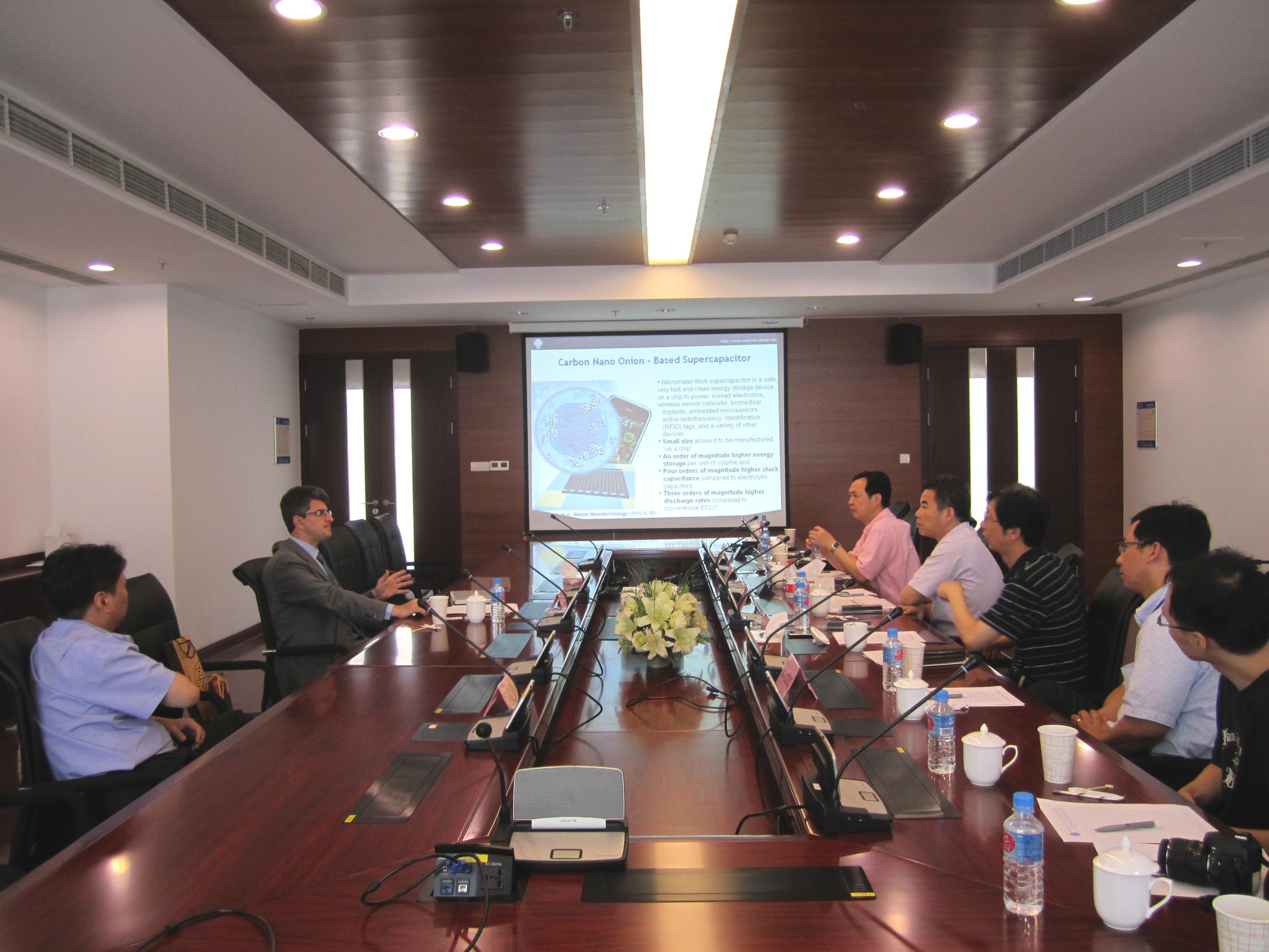 Prof. Yury Gogotsi of Drexel University Visited SARI