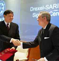 Drexel and Shanghai Advanced Research Institute Announce Research Collaboration
