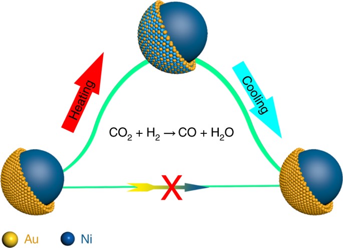 Researchers Reveal a Dynamic Mechanism for Ni–Au Bimetallic Nanoparticles during CO2 Hydrogenation